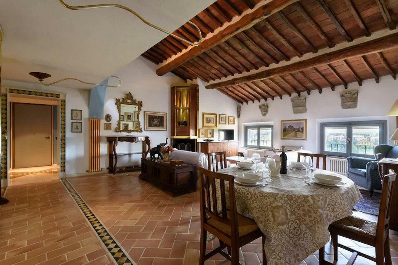 דירות Penthouse In Siena Near Piazza Del Campo מראה חיצוני תמונה